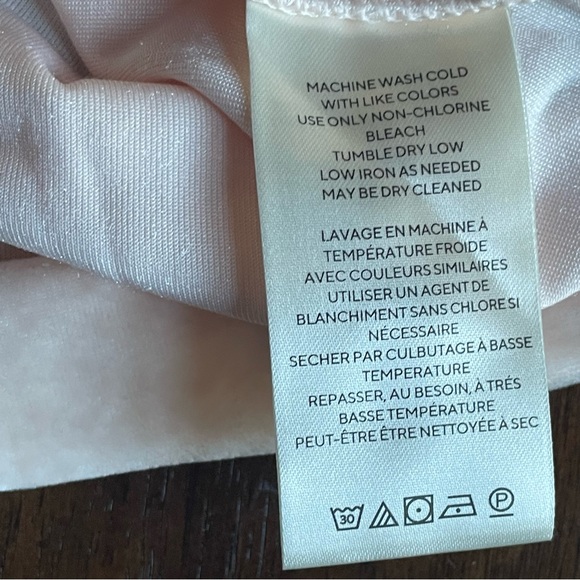 Free People Terese Pink Tint Velvet Top Size Medium - Picture 9 of 10